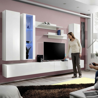 Woonkamer meubelontwerper Wit Woonkast TV-standaard Dressoir Modern Wandkast