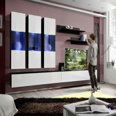 Moderne ontwerper woonkamer tv-standaard wandplanken luxueuze woonkamermeubelen Nieuw