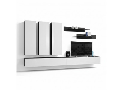 Designer inrichting Luxe woonkamer TV-standaard dressoir planken woonkamermeubels