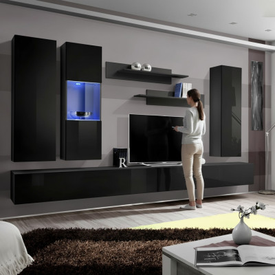 Woonkamerset Designer TV-meubel Design Inrichting 7-delig.