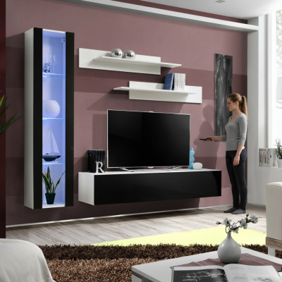 Luxe set 4-delig ontwerper wandmeubel woonkamermeubels tv-standaard inrichting meubels