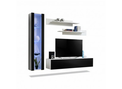 Luxe set 4-delig ontwerper wandmeubel woonkamermeubels tv-standaard inrichting meubels