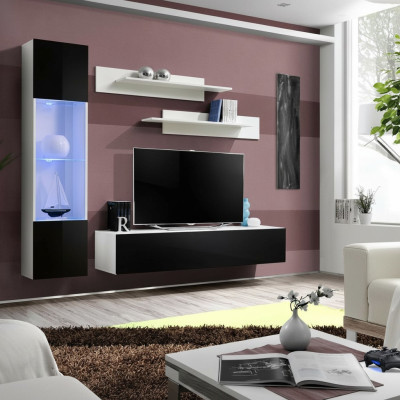 Woonkamerset woonwand tv-standaard design hangvitrine inrichting meubels  Woonkamerset woonwand tv-standaard design hangvitrine inrichting meubels