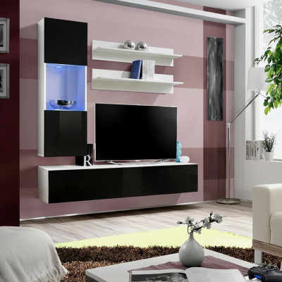 Luxe houten meubilair woonkamer design inrichting compleet set 4-delig woonkamer