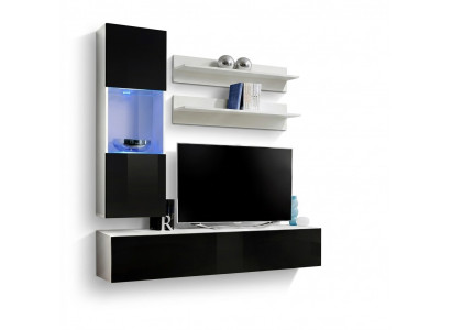 Luxe houten meubilair woonkamer design inrichting compleet set 4-delig woonkamer