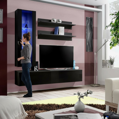 Luxe tv-standaard rtv dressoir Moderne woonkamer woonwand Houten meubels Plank