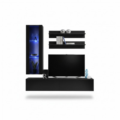 Luxe tv-standaard rtv dressoir Moderne woonkamer woonwand Houten meubels Plank
