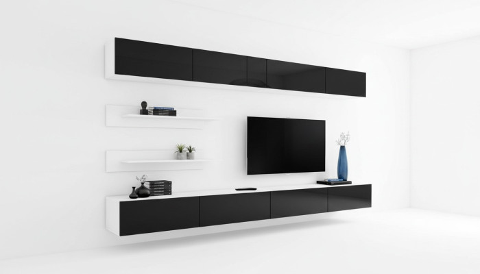 Wandkast woonkamer tv-standaard luxe woonkamer wandmeubel houten meubelen nieuw modern.