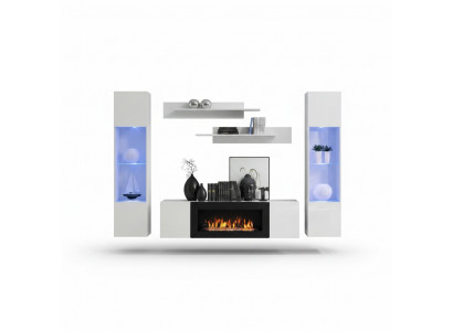Moderne woonkamer meubels Ontwerper woonwand Wandplanken Dressoir Inrichting