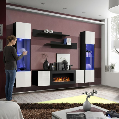 Luxe wandmeubel woonkamer Modern designer hangende vitrine dressoir Inrichting