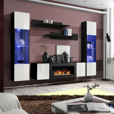 Luxe wandmeubel woonkamer Modern designer hangende vitrine dressoir Inrichting