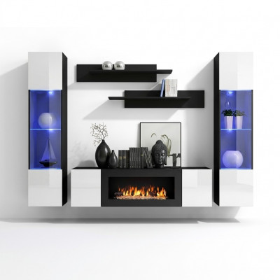 Luxe wandmeubel woonkamer Modern designer hangende vitrine dressoir Inrichting