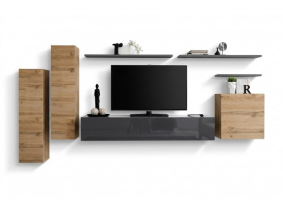 Designer woonkamer compleet woonwand rekken luxe wandkast nieuw