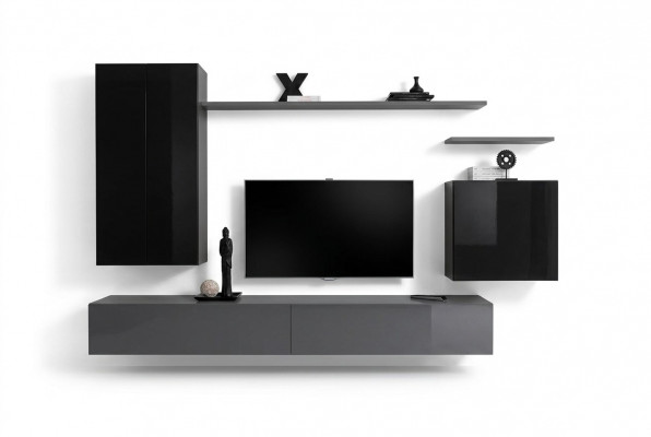 Woonwand Sideboard Wandplank tv-kast Plank Wandkast Woonkamer meubels
