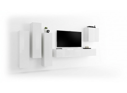 Woonkamer set Luxe Witte wandkast Woonkamer meubels TV-standaard