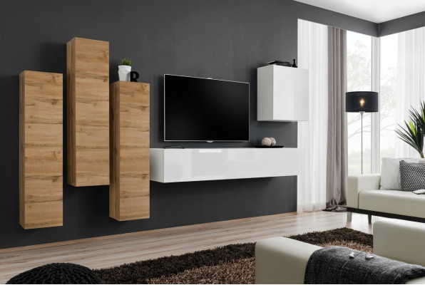 Woonkamer woonwand wandkast dressoir inrichting TV-standaard modern. Woonkamer woonwand wandkast dressoir inrichting TV-standaard modern.