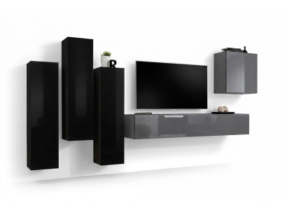 Grijze tv-standaard dressoir luxe woonkamermeubels modern compleet