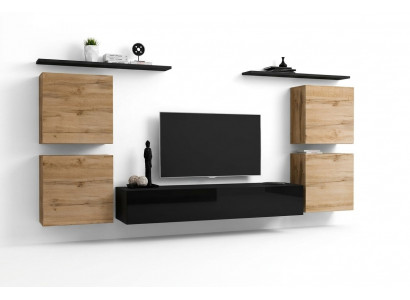 Luxury inrichting woonwand TV-standaard design dressoir muurkast nieuw