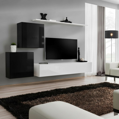 Woonkamer woonkast Wit TV-standaard Design dressoir Inrichting Wandkast  Woonkamer woonkast Wit TV-standaard Design dressoir Inrichting Wandkast