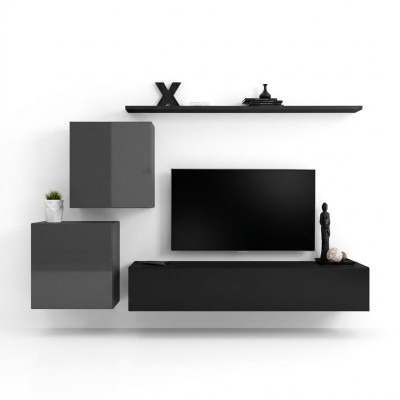 Wandkast Modern Ontwerp Woonkamer Luxe Meubels Wandplanken