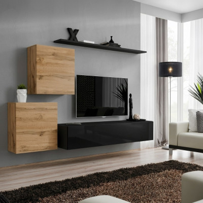 Ontwerper woonkamer meubels wandplanken luxe tv standaard dressoir modern