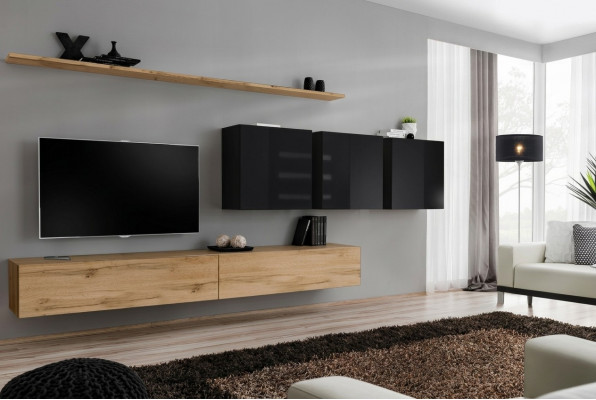 Ontwerp woonkamerbruin dressoir tv-standaard wandkast woonkamermeubilair compleet