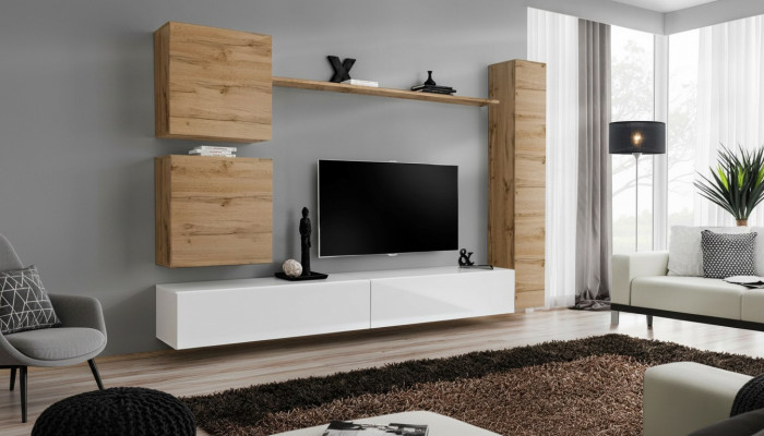 Woonkamermeubels Woonwand Ontwerper Muurrek TV-standaard Dressoir Houten meubels  Woonkamermeubels Woonwand Ontwerper Muurrek TV-standaard Dressoir Houten meubels