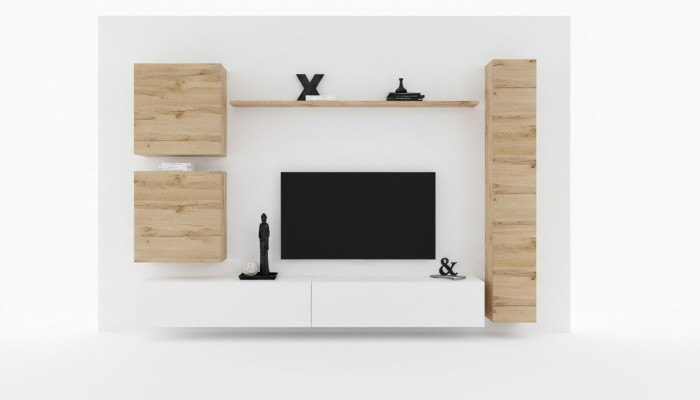 Woonkamermeubels Woonwand Ontwerper Muurrek TV-standaard Dressoir Houten meubels  Woonkamermeubels Woonwand Ontwerper Muurrek TV-standaard Dressoir Houten meubels