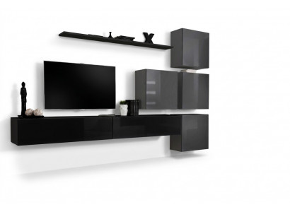 Woonkamer ontwerp complete woonwand muurkast luxe set kast