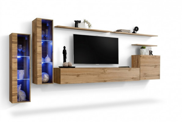 Woonkamer meubel set 7-delig luxe meubel ontwerper wandkast wandplank Woonkamer meubel set 7-delig luxe meubel ontwerper wandkast wandplank