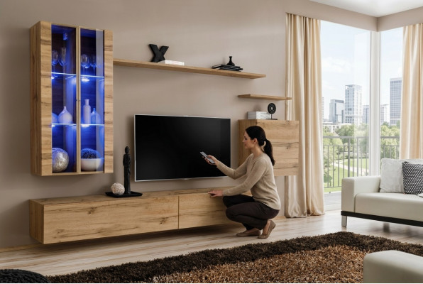 Designer meubelstel modern wandmeubel tv-standaard houten meubels nieuw Dressoir.