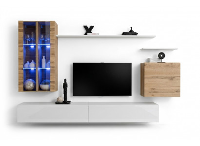 Wit Nieuw Tv-meubel Tv-standaard Wandkast Houten meubels Stijl Luxe Modern