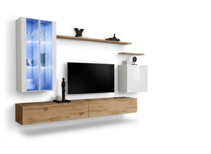 Houten meubel tv-standaard wandkast woonkamermeubilair Compleet set stijl designer