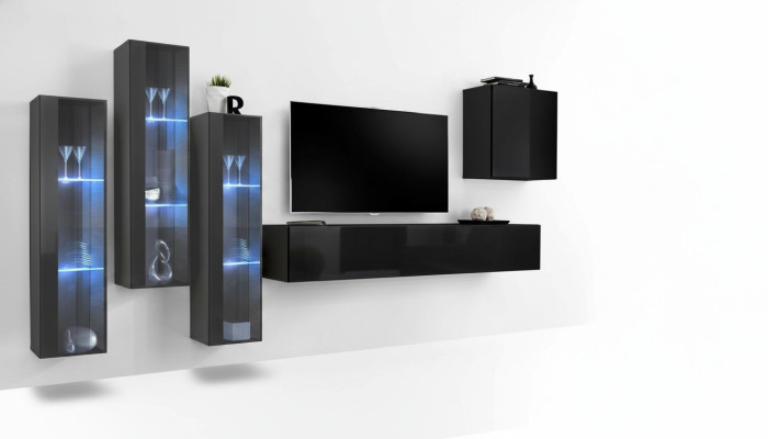 Ontwerper woonkamermeubilair muur kast woonkamer meubels hout modern.