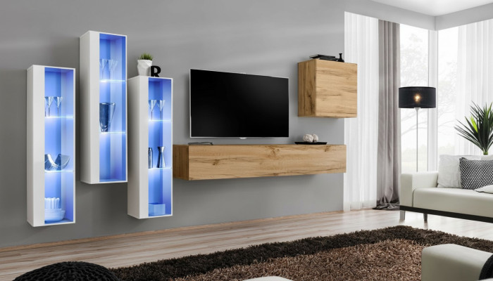 Woonkamer meubelontwerper woonkamer TV-standaard hoogglans dressoir wandkast.