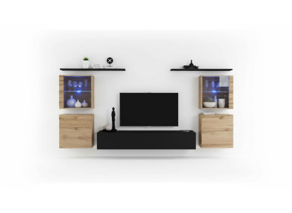 Ontwerper Compleet Woonkamer Luxe Woonwand Groep Modern Sideboard Inrichting