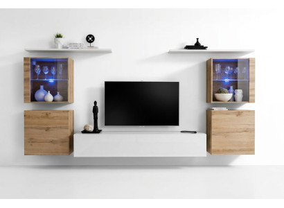 Luxe Wit Woonkamer Woonwand Ontwerper Groep Moderne Meubels TV-Standaard