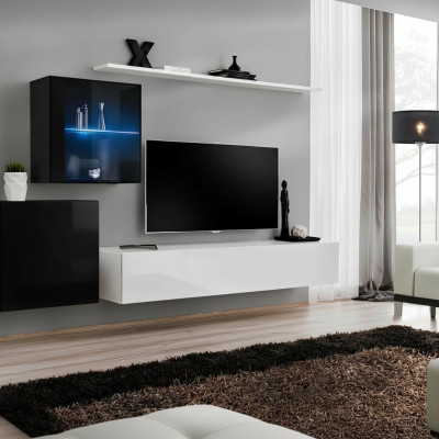 Woonkamermeubel Ontwerper Modern Woonwand 260cm Luxe Dressoir Set