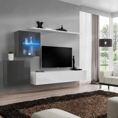 Luxe set moderne woonkamer meubels wandplank meubels tv-standaard set