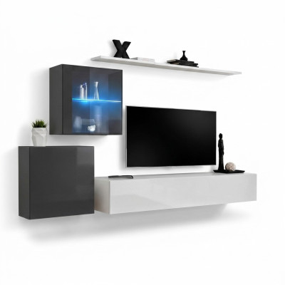 Luxe set moderne woonkamer meubels wandplank meubels tv-standaard set