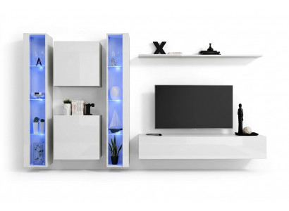 Ontwerper Moderne woonkamer Luxe wandrekken Compleet wandkast Woonkamer meubels