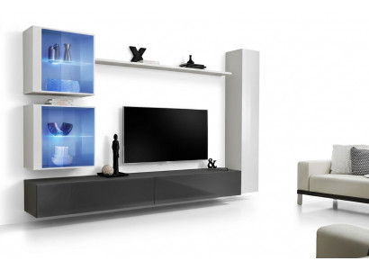 Witte woonkamer set TV-standaard designer meubels muurkast dressoir
