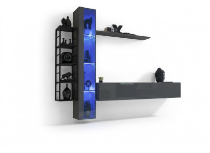 Moderne woonkamer meubel ontwerp stijl tv-standaard muur vitrine