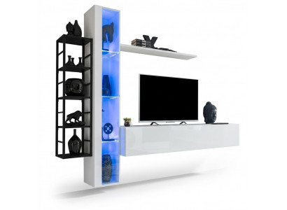 Luxe woonkamer meubels designer stijl modern woonkamer set wand vitrine laagbord.