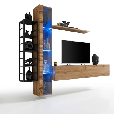 Braun Designer woonkamer luxe woonkamer meubels Compleet set sideboard meubelen