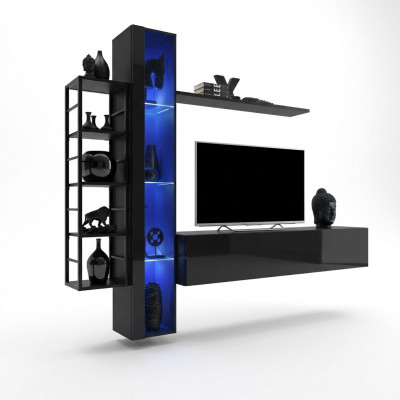 Wandmeubel Zwart Designer TV-stand Woonkamermeubels Meubels Compleet Dressoir