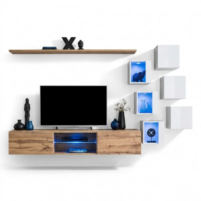 Woonkamer meubels dressoir houten meubel luxe set inrichting compleet muurkast   Woonkamer meubels dressoir houten meubel luxe set inrichting compleet muurkast