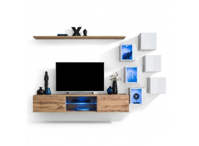 Woonkamer meubels dressoir houten meubel luxe set inrichting compleet muurkast   Woonkamer meubels dressoir houten meubel luxe set inrichting compleet muurkast