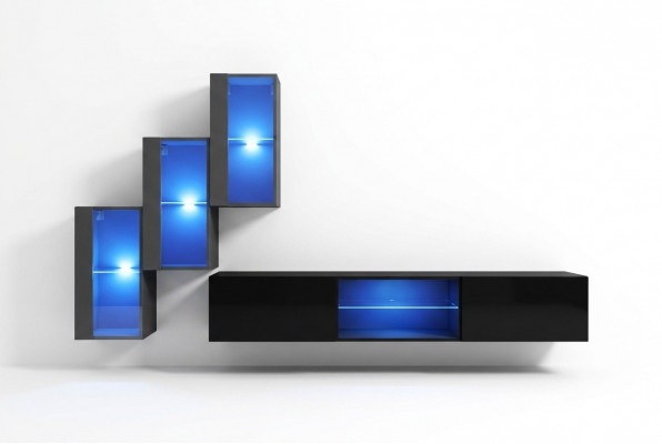 Woonkamer meubels houten wandkast dressoir tv-standaard luxe set