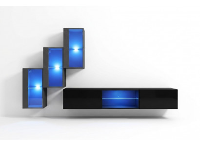 Woonkamer meubels houten wandkast dressoir tv-standaard luxe set